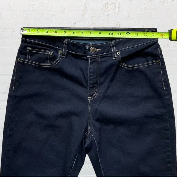 Michael Kors Izzy Skinny Dark Wash Stretch Jeans - Picture 8 of 13